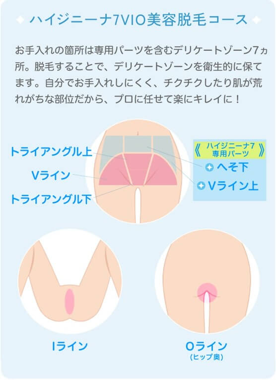 ミュゼプラチナムグラン千葉駅前店VIO脱毛のコース値段と回数や効果